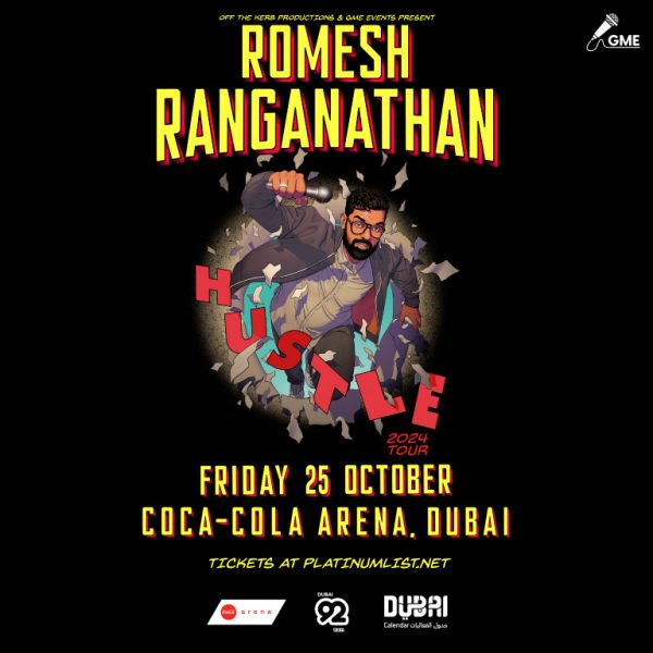 Romesh Ranganathan Live In Dubai Comedy Events