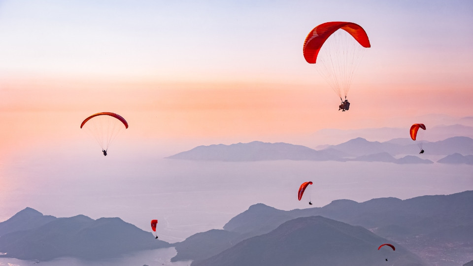 Paragliding at Deadsea - Outdoor Attractions