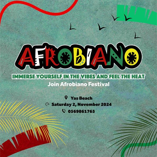 Afrobiano Fest at Yas Beach in Abu Dhabi Nightlife