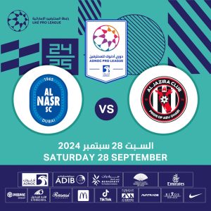 Al Jazira FC vs Al Nasr FC Sports Events