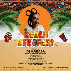 Beach Afrofest at Vida Beach Resort Festival