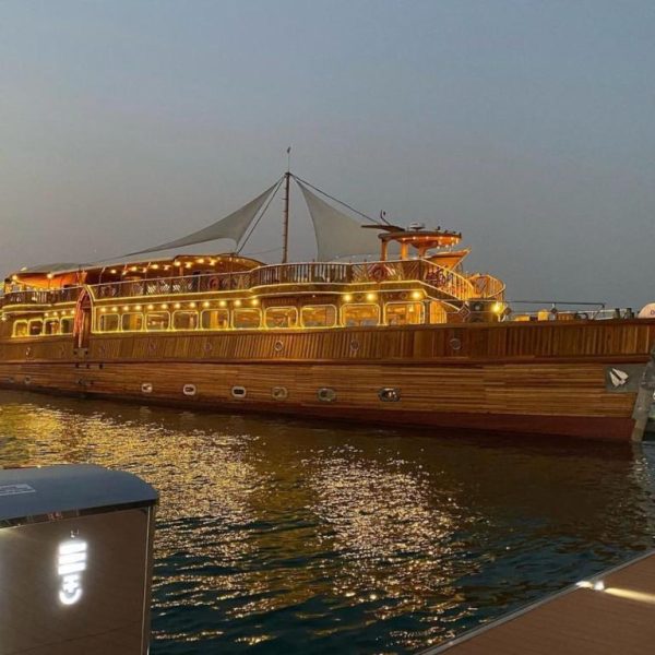 Dhow dinner cruise on Dubai creek Boat Tours and Cruises