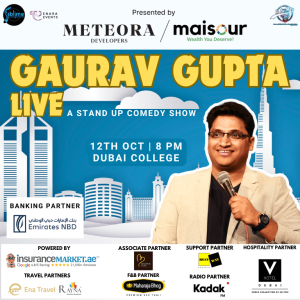 Gaurav Gupta Live in Dubai Comedy Events