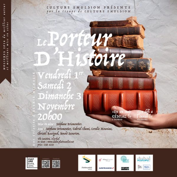 Le Porteur D'Histoire at The Junction in Dubai Shows and Theatrical Plays