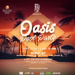 Oasis Pool Party at The Gulf Hotel Festival