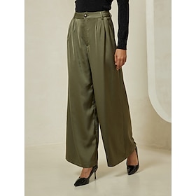 Wide Leg Casual Culottes