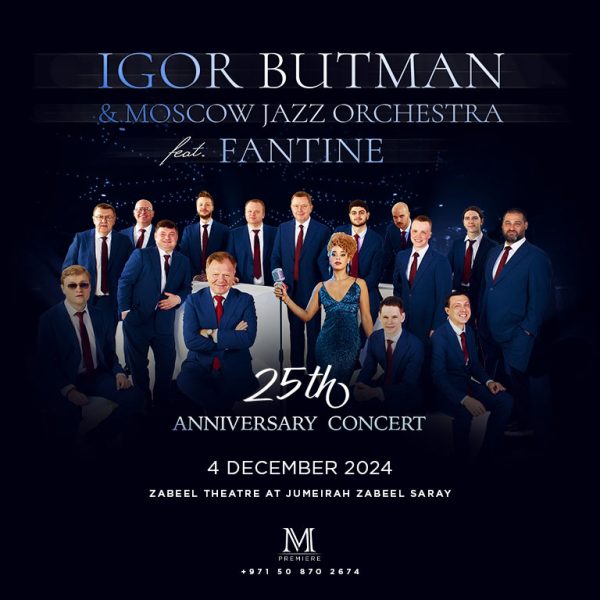 Igor Butman and Moscow Jazz Orchestra at Zabeel Theatre