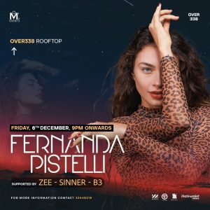 Fernanda Pistelli at Over338 Rooftop Nightlife