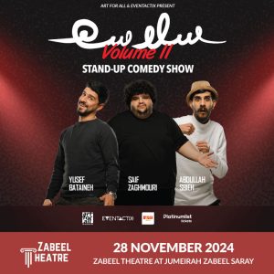 Salaseh Vol.2 Stand Up Arabic Comedy at Zabeel Theatre in Dubai Comedy Events